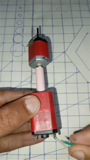 How to make a mini ameging cutter. DC motor project. Mr electronic hacker. science project. DC motor