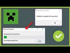Unable To Update The Launcher - Minecraft Launcher