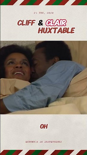 Cliff & Clair Huxtable in Cosby Show (1984-1992) #PhyliciaRashad #BillCosby #CosbyShow #Nostalgia
