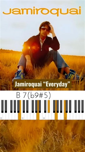 Jamiroquai “Everyday” Chords 🔥🎹🔥 Soulful ’90s Soul Harmony #musicianparadise