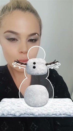 Snowman Game #snowman #game #gamefilter #trending #tiktok #tutorial #effects #gifs #fyp #challenge