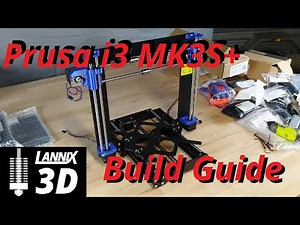 Prusa i3 MK3S+ Build Guide With Custom Colour Components