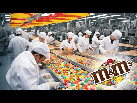 M&M's Chocolates | How It's Made: Inside the Factory