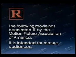 HBO R rating bumper, (Long Version), 1985