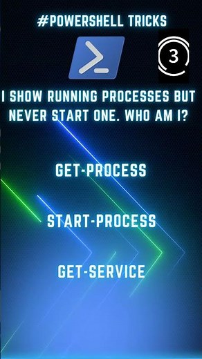 Which PowerShell command shows processes, but never launches them? 🤔 Take a guess!