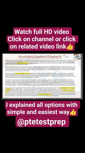 Part-2 PTE Reading FIB Tricks 🔥 Easy Explanation of All Options | 79+ Strategy