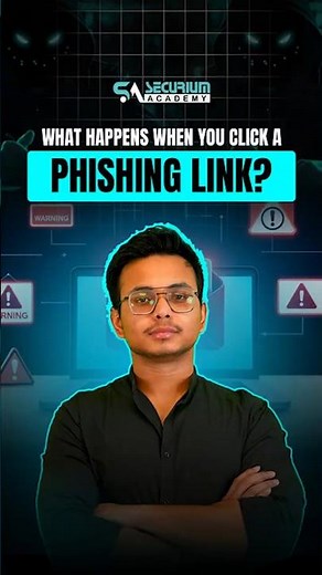 What REALLY Happens After Clicking a Phishing Link | Cybersecurity 101 #PhishingScam #CyberSecurity