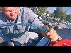 How to use the siphon hose without spilling a drop.