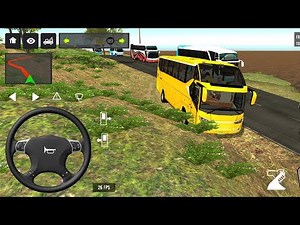 💥😡Bus simulator indonesia ll new euro coach bus simulator ll new euro trock bus simulator #gaming