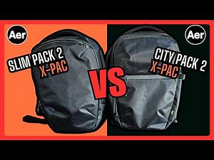 🆚 Aer Slim Pack 2 X-PAC vs City Pack 2 X-PAC | Which One’s Better for Everyday Carry? 🎒