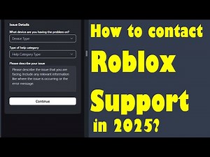 How to Contact Roblox Support