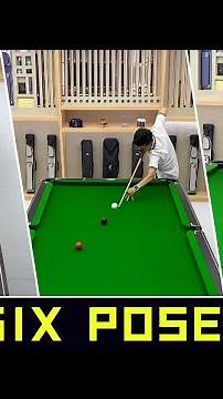 Pool lessons - Six techniques on billiards stance!