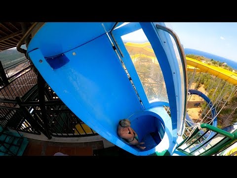 Adaland Aquapark Loop Blue Water Slide