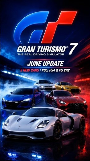 Gran Turismo 7 June Update Revealed | 5 New Cars Coming to PS5, PS4 & PS VR2 🚔