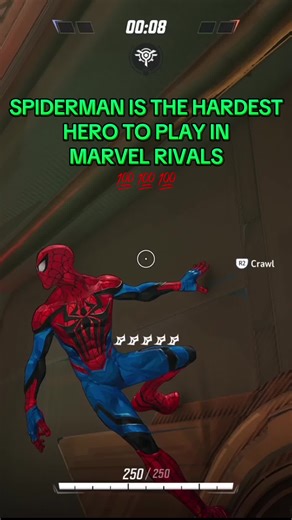 Spider-Man Diamond Rank in Marvel Rivals