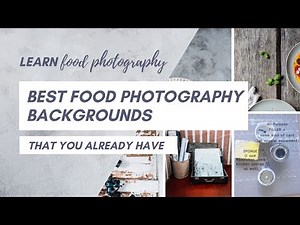 Best and cheap backgrounds for food photography