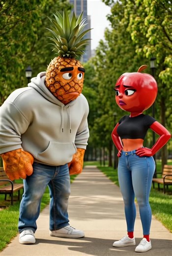 Pineapple's Sweet Revenge on Gold Digger Apple