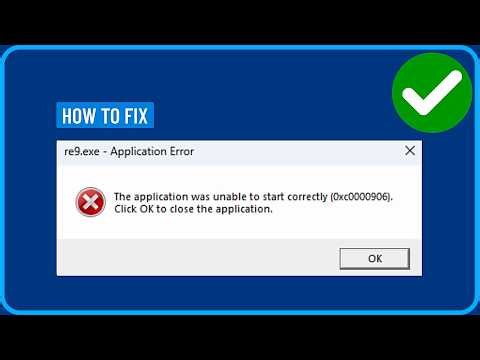 Resident Evil Requiem (RE9) “The Application Was Unable to Start Correctly” Error Fix (2026)