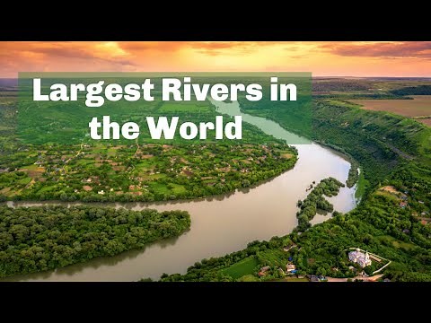 Largest Rivers in the World by Volume of Flow