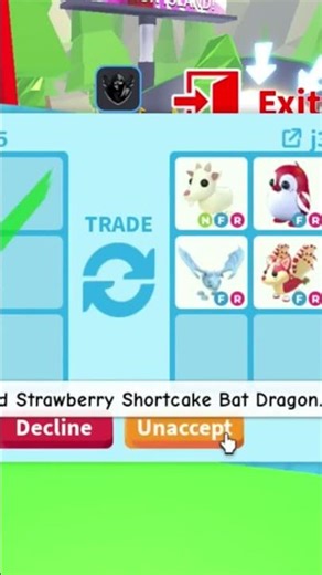 New Adopt me trade script 🍀 #adoptme #script #spawner #shorts