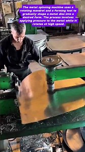 Efficient Metal Shaping with Metal Spinning Machine