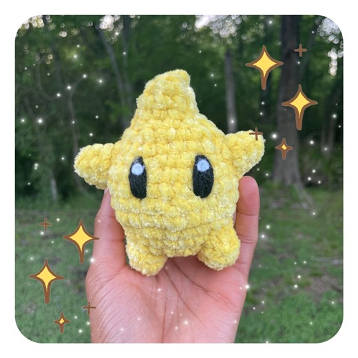 Crochet Space Star Plush - Etsy