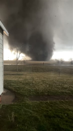 Luca Szwirblies on Instagram: "Tornado in Keota, Iowa 🤯 2023 Shot by @n.w.f_howard_the_duck2.0 on Tt #tornado #tornadowatch #tornadowarning #thunderstorm #stormchasing"