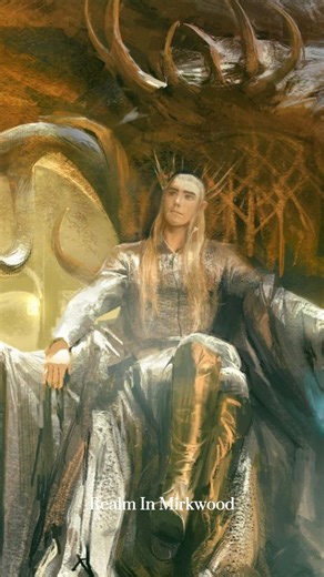 History of Thranduil - King of the Woodland Realm #thehobbit #middleearth #thranduil