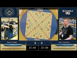 2023 Scrabble Players Championship Game 4 - David Eldar vs. Alec Sjoholm
