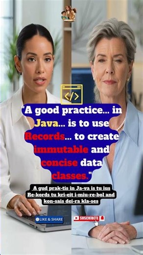 Aprende Inglés para Java Devs: Records 🚀 💡 #programacion