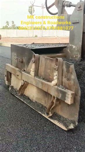 #Bituminous_concrete #tar_road laying at Erode