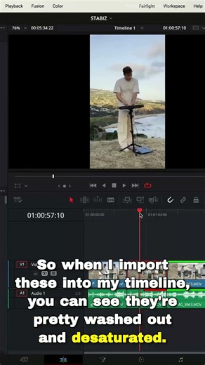 Fix Washed Out iPhone HDR | DaVinci Resolve