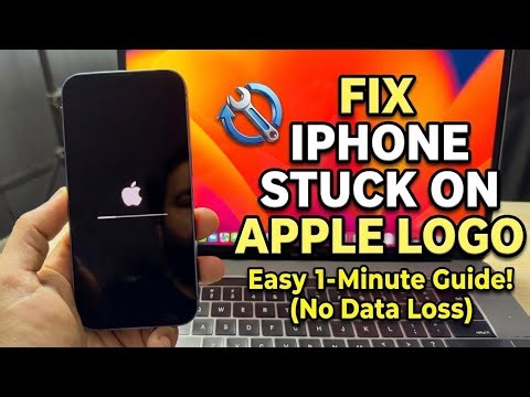Fix iPhone Stuck On Apple logo After iOS 26.4 - Easy 1 Minute guide (No Losing Data )