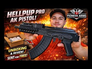 micro hellpup pro unboxing and review (a tactical micro Draco 🤯🔥👀!!
