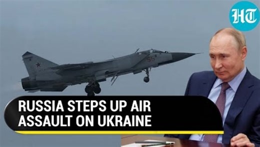 Ukrainian jet and chopper downed by Russian fighters | Putin's fiery assault