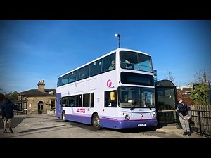 Preserved Ex-First Halifax 30906-W761 DWX ~ Skipton Bus Rally 2025