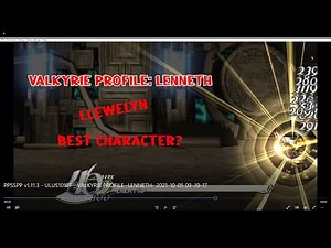 VALKYRIE PROFILE LENNETH - How to use Llewelyn ( the best PWS in the game )