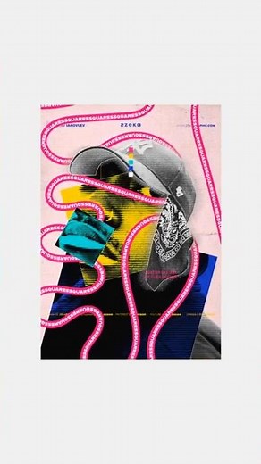How I Made Geometric and Brutalist Poster Design 031 by Zeka Design
