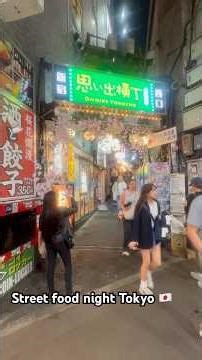 Omoide Yokocho 🇯🇵 Tokyo Night Street Food