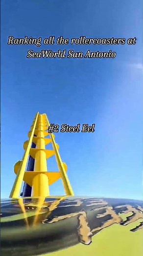 Ranking all the rollercoasters at SeaWorld San Antonio in Texas