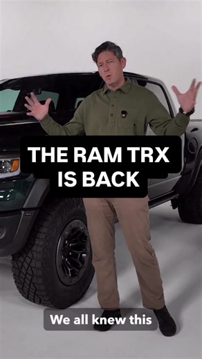 Motor1.com on Instagram: "You guessed it: The Ram SRT TRX is back with 777 horsepower, four-wheel drive, and an official relaunch of the SRT brand. 2024 “Final Edition” owners, get your lawsuits ready. Will Ram’s super-pickup be as much of a hit the second time around? ————————— #ram #trx #ramtrx #pickuptruck #offroad"