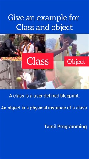 Class and object - Simple example 🙇🤔