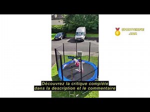 Avis sur la KIDUKU® Trampoline Ø 244/305/366/427 cm | Kit Complet avec Filet de sécurité, échelle, H