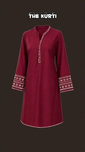 The Outfit ❤️ Kurti Set 👌 #fashion #styleinspo #ootdindia #outfit #ytshorts