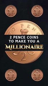 2 pence coins to make you a millionaire!! #millionaire #twopence #coincollector | CoinCollectingWizard
