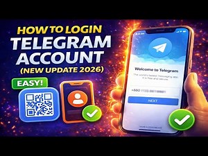How To Login Telegram Account | New Update 2026 (Android & iOS)