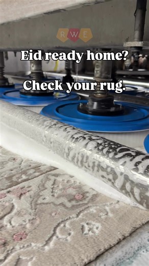Everyone deep cleans before Eid… But nobody talks about the rug 👀 After 30 days of iftars it’s probably been through the most. Call us to check if we can get it ready before Eid in your area. Use code RugRamazan – 10% OFF Comment honestly… how old is your rug? 👇