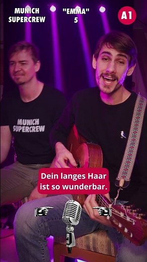 Deutsch lernen A1 | Learn German A1 | Sing mit uns! | Emma 5 | Munich Supercrew