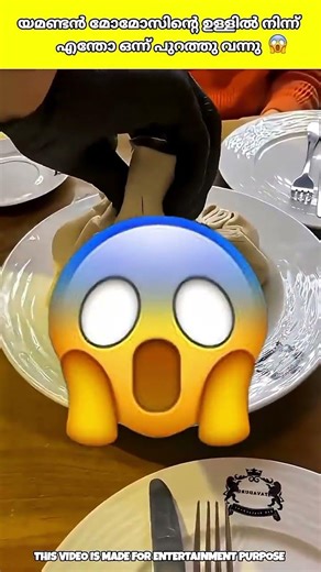 യമണ്ടൻ മോമോസിന്റെ ഉള്ളിൽ നിന്ന് എന്തോ ഒന്നു പുറത്തു വന്നു😱😂#mrzthoppi #m4tech #shortsvideo