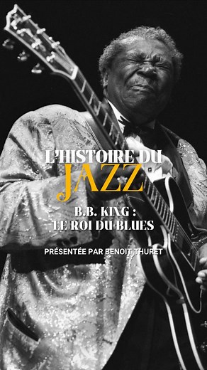 B.B. King : le Roi du Blues 🎤 Retour sur la carrière magistrale du Roi du Blues. Dans une Amérique encore ségrégationniste, il joue de sa fameuse guitare « Lucille », une connexion cosmique qui justifie sa place royale dans le blues. Entre sa guitare, sa précision et ses collaborations plus diverses les unes que les autres, dans une Histoire du Jazz racontée par @benoitthuret B. B. King c’est avant tout son duo iconique avec « Lucille », sa guitare. Une voix à part entière, elle l’accompagne du